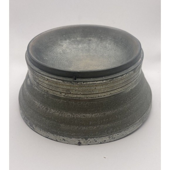 Vintage Music Box Aluminum Metal Powder Trinket Vanity Floral Top Used - Picture 12 of 13